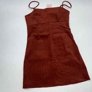 Lottie Moss Dresses - Lottie Moss Rust corduroy Dress Lottie Moss Dresses - Lottie Moss Rust corduroy Dress